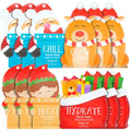 SpaLife Beauty Santa¡¯s Squad 2025 Christmas Face Mask Bundle | Korean Facial Masks | Hydrating, Soothing, Complexion Enhancing and Firming Sheet Mask Set | Christmas Gifts for Women | 12 Pack