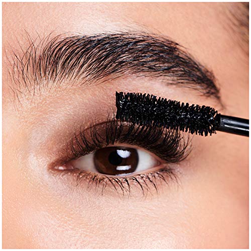 Revlon Volumazing Waterproof Mascara, Oversized Brush for Thick, Fluffy, Fanned-Out Eye Lashes, Long Lasting, Blackest Black (951), 0.3 oz