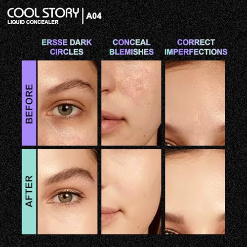 Full-Coverage Liquid Concealer | Buildable Medium Coverage 0.06oz
