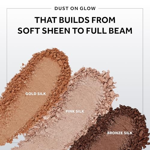No7 Radiant Glow Powder Highlighter Makeup - Lightweight, Buildable Highlighting Powder for a Dewy, Natural-Looking Shine - Silky Illuminator in 3 Glowing Shades - Pink Silk (5g)