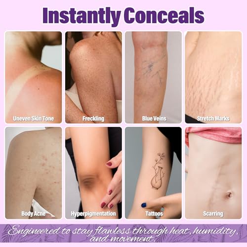 Waterproof Tattoo Cover Up Makeup - 24hr Body Foundation