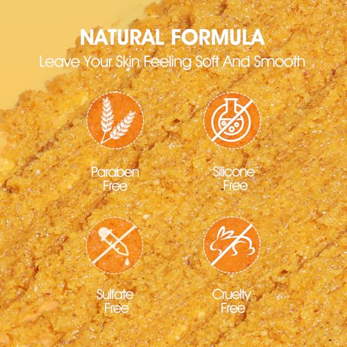 Turmeric Body Scrub with Coconut Oil & Vitamin C