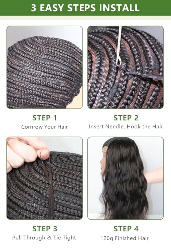 Feather Crochet Hair 14-16" Burmese Body Wave 120g