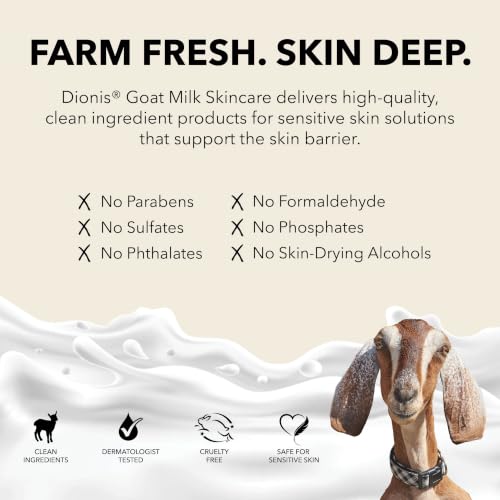 Dionis Goat Milk Bath & Shower Creme Vanilla Bean 14.5 oz – Body Wash