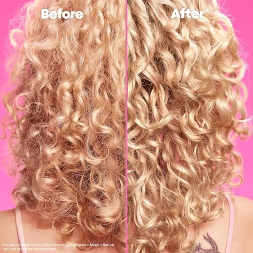 Matrix Instacure Build-A-Bond Mighty Bonds Shampoo and Conditioner Set - Bond Repair For Very Damaged Hair, Strengthens, Adds Shine & Softens with Citric Acid & Squalane, Vegan, Sulfate & Paraben-Free