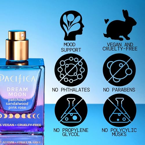 Pacifica Dream Moon Womens Spray Perfume 1 fl oz – Floral Woody