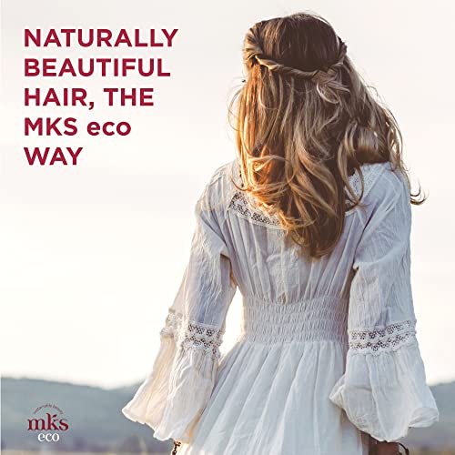 MKS eco Kahm Smoothing Conditioner, Original Scent - Detangle, Moisturize & Repair Hair - With Moroccan Argan Oil, Hemp Seed Oil & Vegetable Keratin Protein - Vegan, Cruelty Free