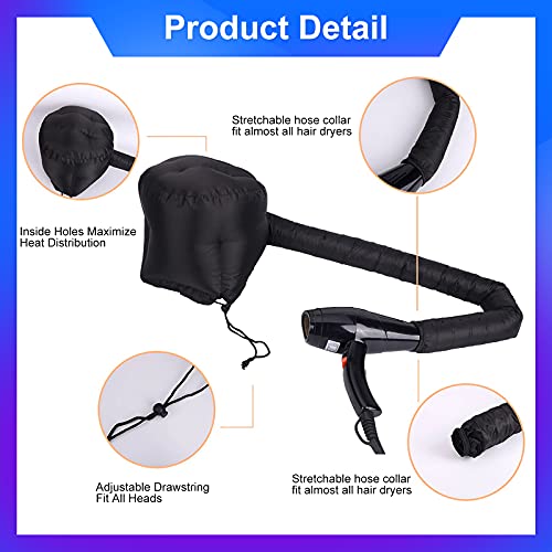 Hair Dryer Bonnet Attachment with Hose | Fast Drying