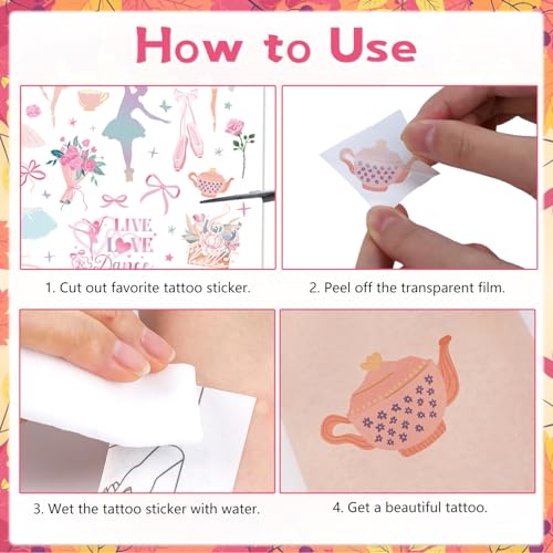 Canada Day Temporary Tattoo Stickers - 200+ Pieces