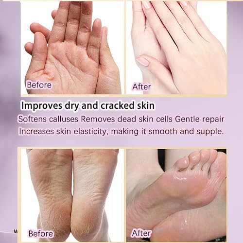Paraffin Wax Gloves,The Paraffin Wax for Hand and Feet,Paraffin Hand & Foot Treatments and Booties Set for Intensive Hydration At Home Or Spa(Lavender) 2 Pair Hand & Foot Wax Gloves