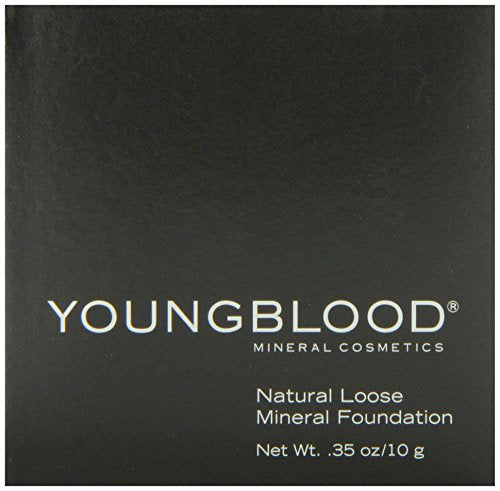 Natural Loose Mineral Foundation - Mahogany by Youngblood for Women - 0.35 oz Foundation