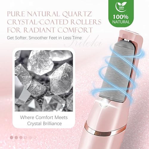 IRILEKI Pedicure Replacement Roller Heads – 6 Pcs for Electric Foot File & Callus Removers