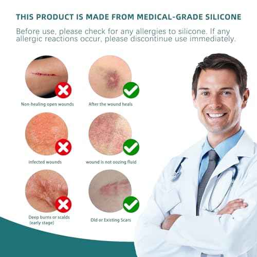 Silicone Scar Gel Sheets: Medical Grade Scar Tape for C Section Surgical Tummy Tuck Keloid Treatment?Scar Removal for Face and Skin