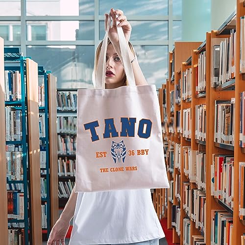 FOTAP Movie Insoire Tote Bag Ta EST. 36.BBY Shoulder Bag Clone Wars Merch (TAN Tote)