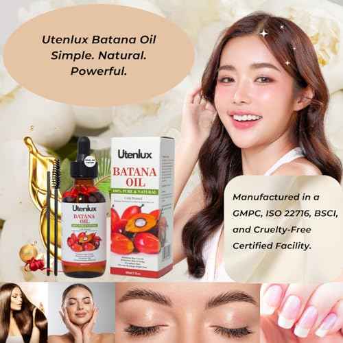 100% Pure Botana Oil Hair Growth, Dr. Sebi Organic Ojon Oil for Hair Growth, Cold Pressed, Sourced from Honduras, 2 oz