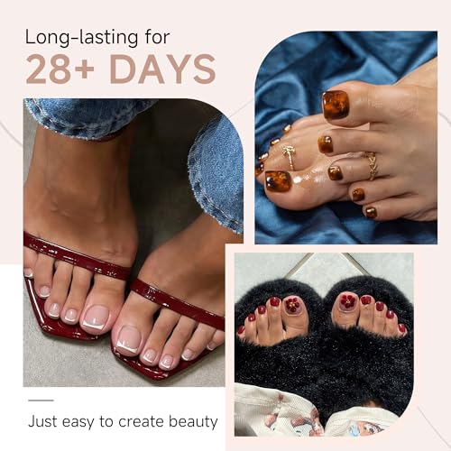 UNA GELLA Squoval Toe Nail Tips Full Cover 216Pcs - Double Matte, Natural Look