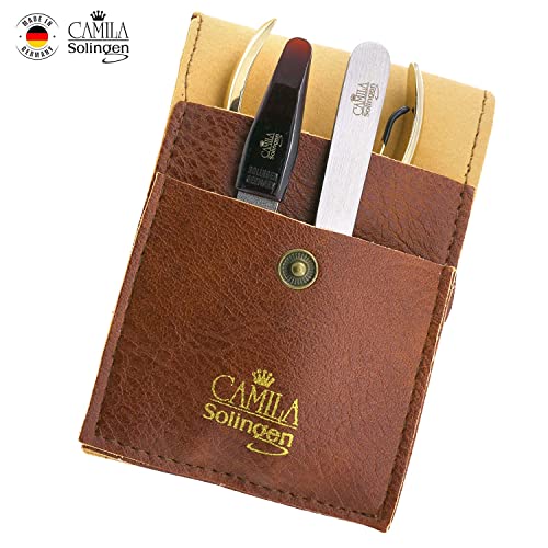 CSK2 Pedicure and Manicure Set with Nail File, Cuticle Trimmer and Tweezers for Perfect Cuticle Care and for Nose and Eyebrow Hair Cutter, Perfect Pedicure Tools and Skin Tag Remover