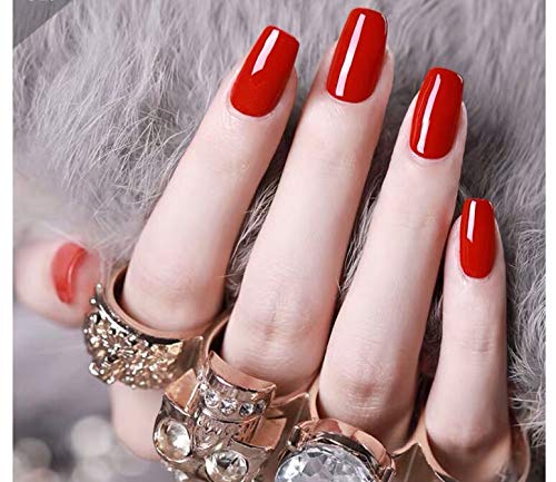 Vishine Gel Nail Polish 6 Colors Art Set, Mirror Gel Nail Polish Soak Off UV LED Nail Polish Classic Color Set 8ml