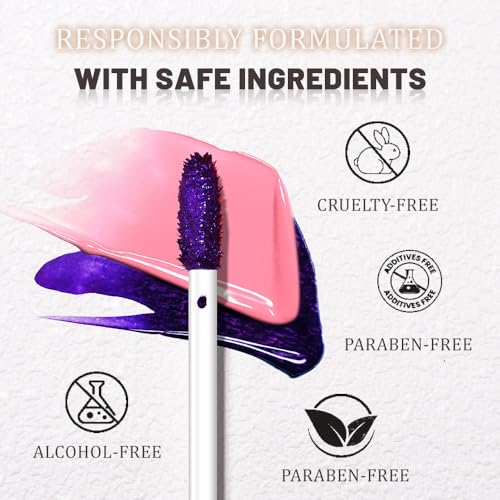 3-Piece Peel Off Lip Stain Tattoo Set with Tweezer - Long Lasting