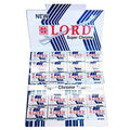 Lord Super Chrome Double Edge Safety Razor Blades, 100 blades (20x5)