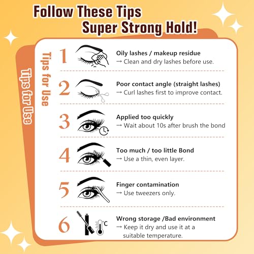 LANKIZ Sensitive Lash Cluster Glue - 72H Waterproof Hold
