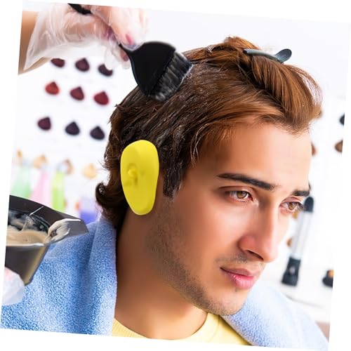 Silicone Ear Muffs for Hair Styling - 4 Pairs Reusable