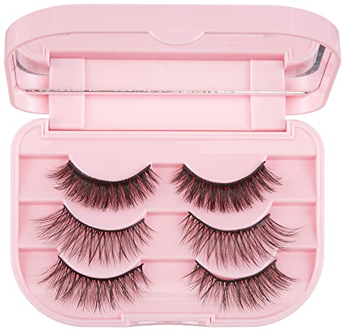EVA JANE False Eyelash Storage Case with Mirror