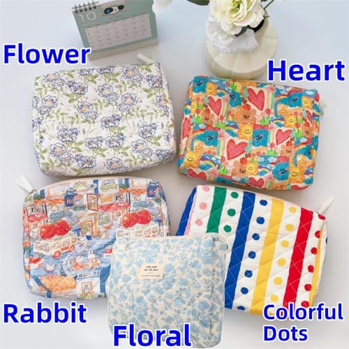 Fcteap Makeup Bag Set 2-Piece Travel Cosmetic Organizer