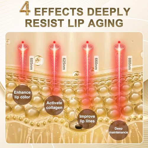 Red Light Therapy Lip Plumper Device - 32 Diodes