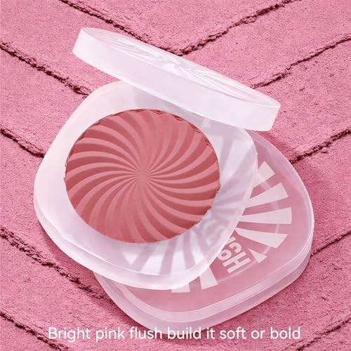 Tintark Cheeky Blush Pearlescent Pink Matte Powder
