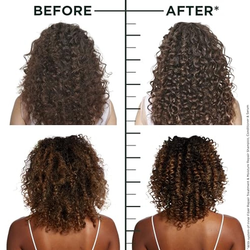 Garnier Fructis Moisture Repair Serum for Curly Hair, 3.75 Fl Oz