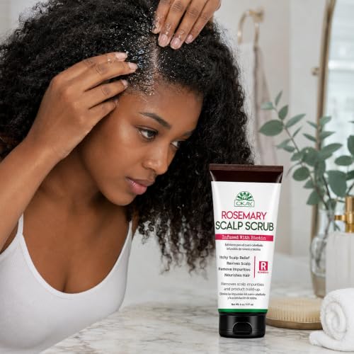 OKAY Rosemary Scalp Scrub with Biotin - 6 oz