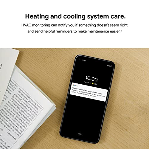 Google Nest Learning Thermostat - Programmable Smart Thermostat for Home - 3rd Generation Nest Thermostat - Works with Alexa - Copper