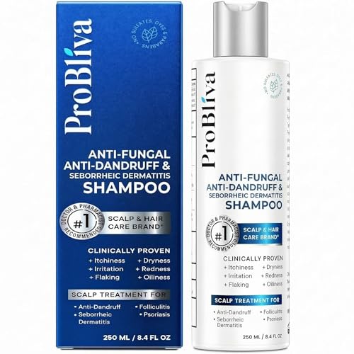 ProBliva Antifungal Shampoo for Dandruff & Scalp Care - 8.4 fl oz