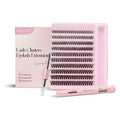 Wispology C Curl 40D Lash Clusters – Professional Eyelash Extensions