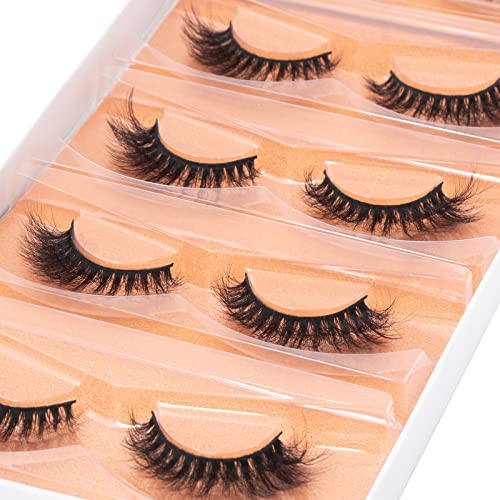 DYSILK Mink Lashes Fluffy Eyelashes Fake Eyelashes Manga Lashes Extension Kit