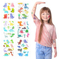 Dinosaur Temporary Tattoos for Kids - 12 Sheets Waterproof