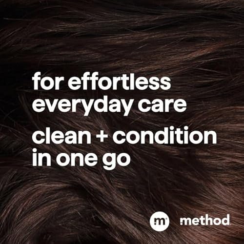 Method Men 2-in-1 Shampoo and Conditioner, Glacier + Granite - Cleans and Conditions, Crisp Arctic Scent - Paraben-Free, Dye-Free - 14 oz, Pack of 6