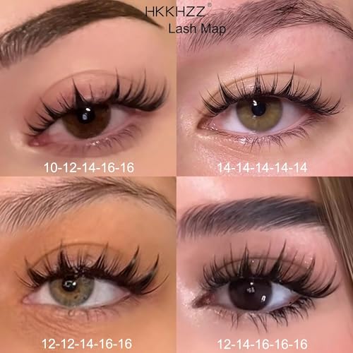 Manga Lash Clusters C Curl 5-14mm Mixed Length 168pc