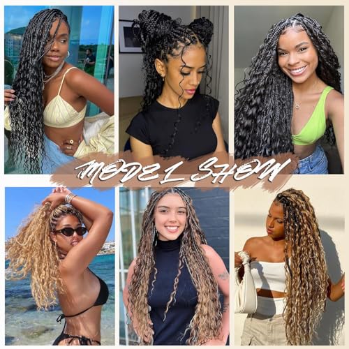 P4/27 Blonde Deep Wave Human Braiding Hair 22" 3 Bundle