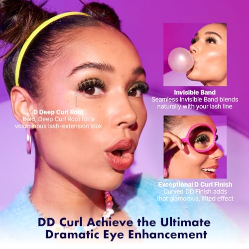 i•ENVY Flick'd DD Curl False Lashes - 3 Pairs Fluffy Wispy
