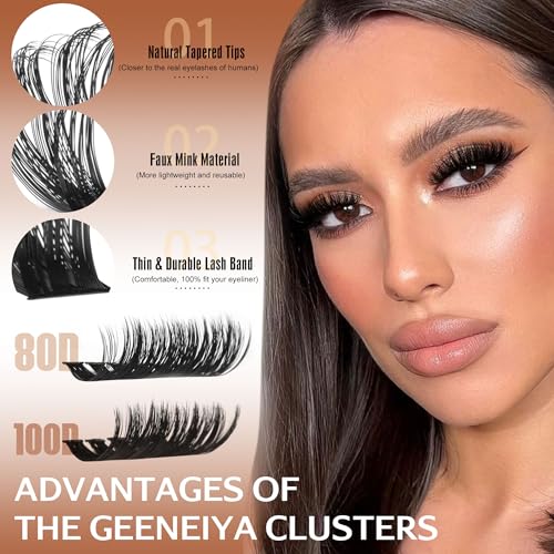 Volume Lash Clusters DIY Kit - 10-18MM Extensions 80D+100D