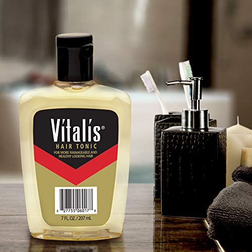 Vitalis Hair Tonic 7 fl oz, Pack of 3 - Non-Greasy Formula