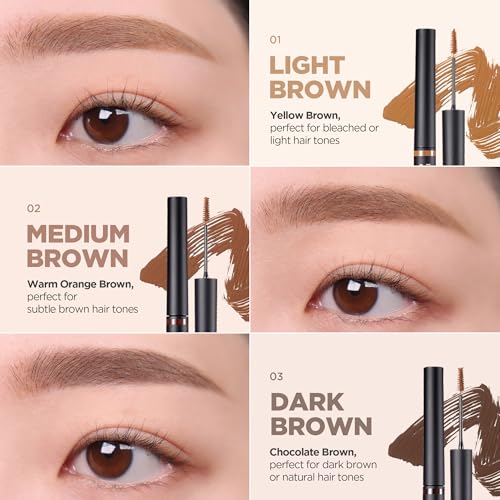 Lilybyred Skinny Mes Brow Mascara - 1.5mm Ultra-Slim Brush