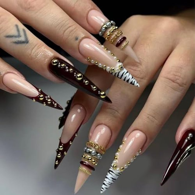 3D Chain Nail Mold Set - Silicone Necklace & Rope Shapes