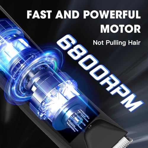 Ball Trimmer for Men & Women, Body Hair Shaver with LED Light