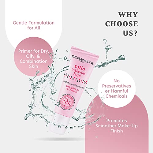 Dermacol Satin Makeup Primer for Pores & Wrinkles, 10mL