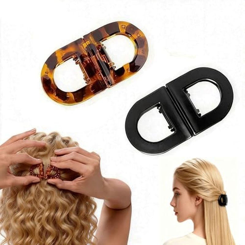 Magnetic Hair Clips - Strong Hold, No-Crease Design