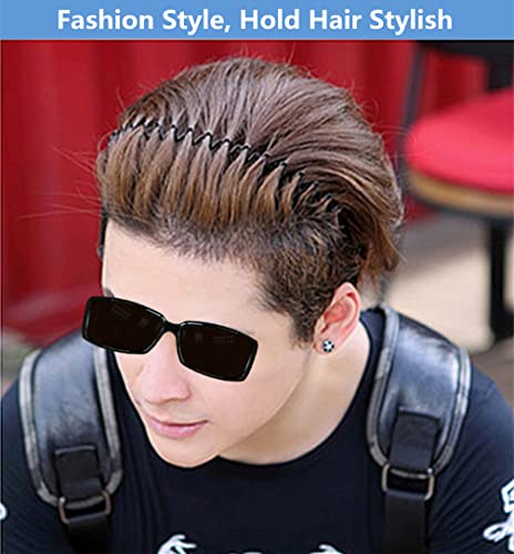 Metal Hair Band Non-Slip Headband for Men & Women Sports