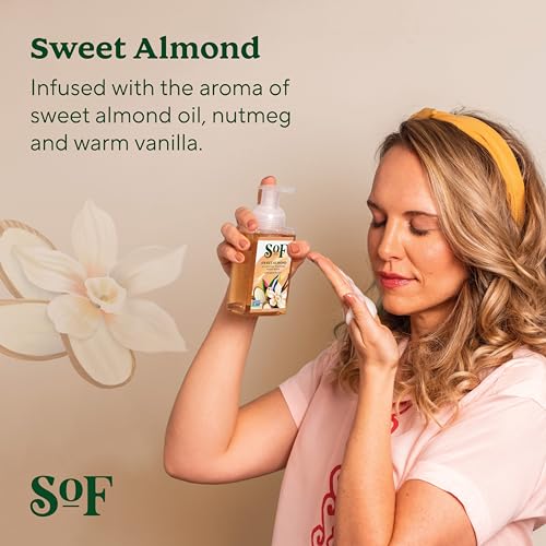 South Of France Hydrating Foaming Hand Wash - Sweet Almond 8 oz